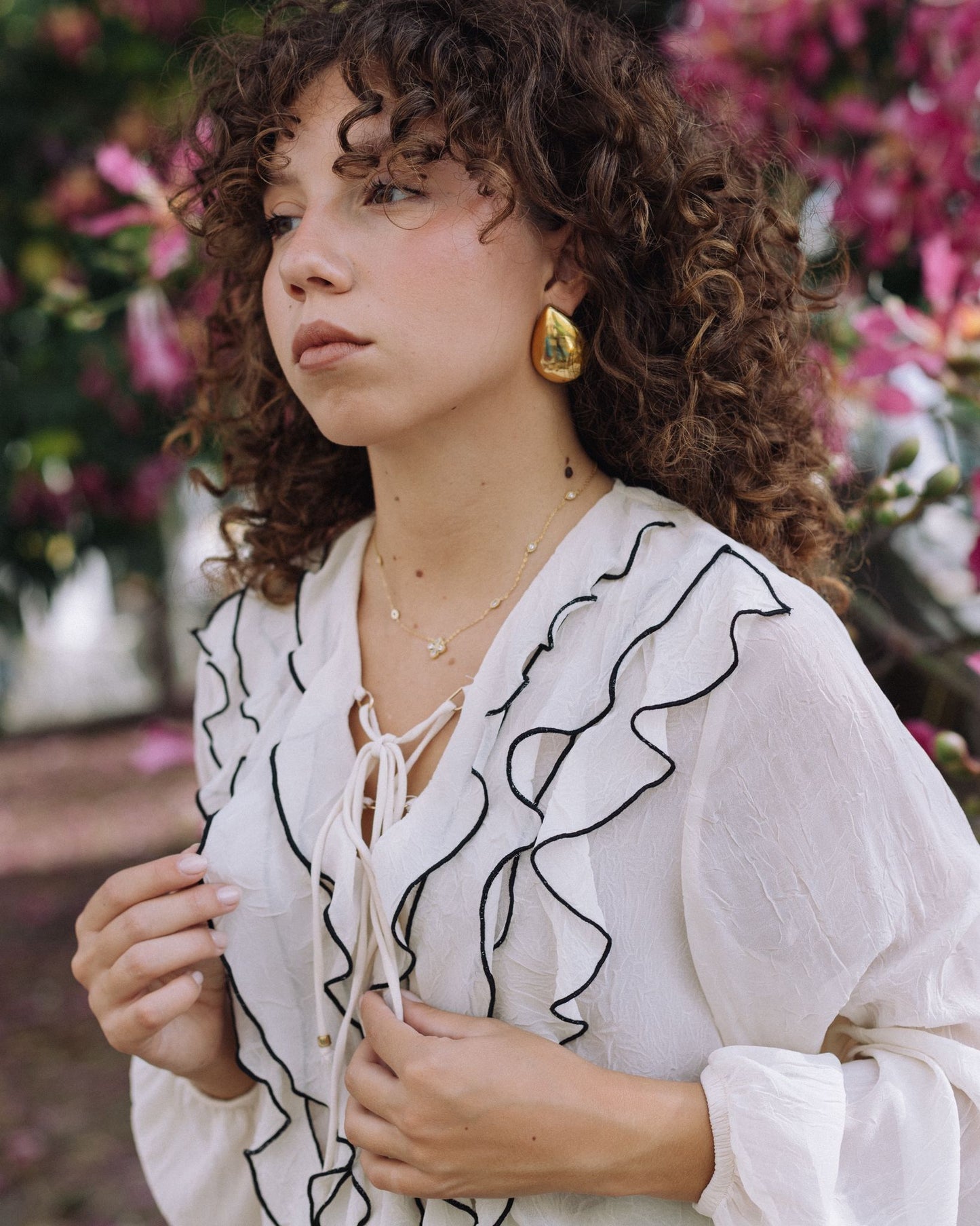 Brincos Gota Dourados