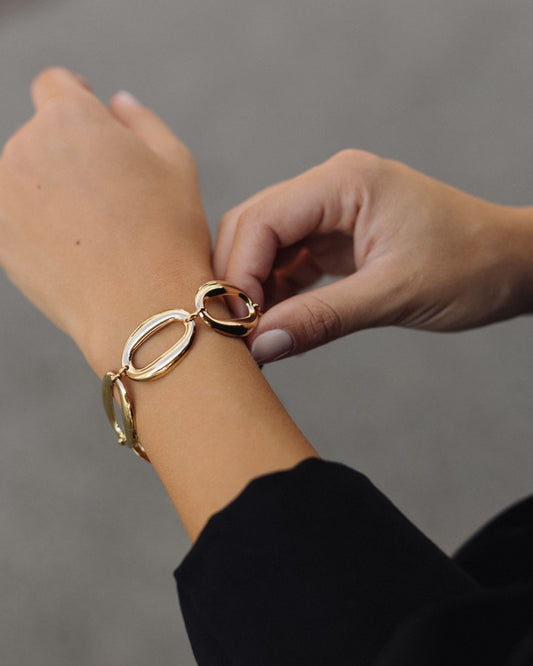 Pulseira Vieira Dourada