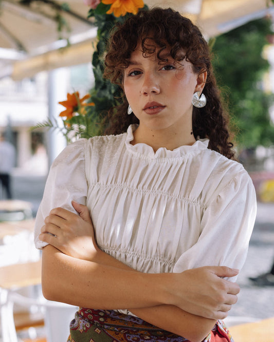 Brincos Paris Prateados