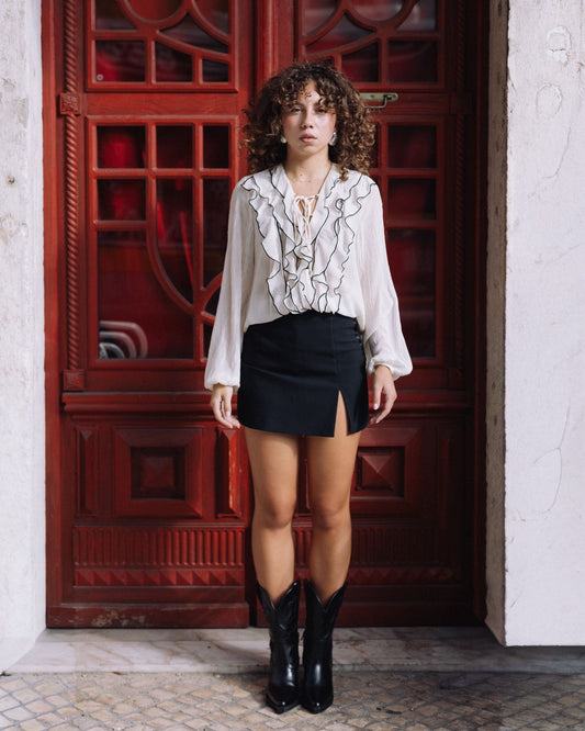 Botas Texanas Pretas