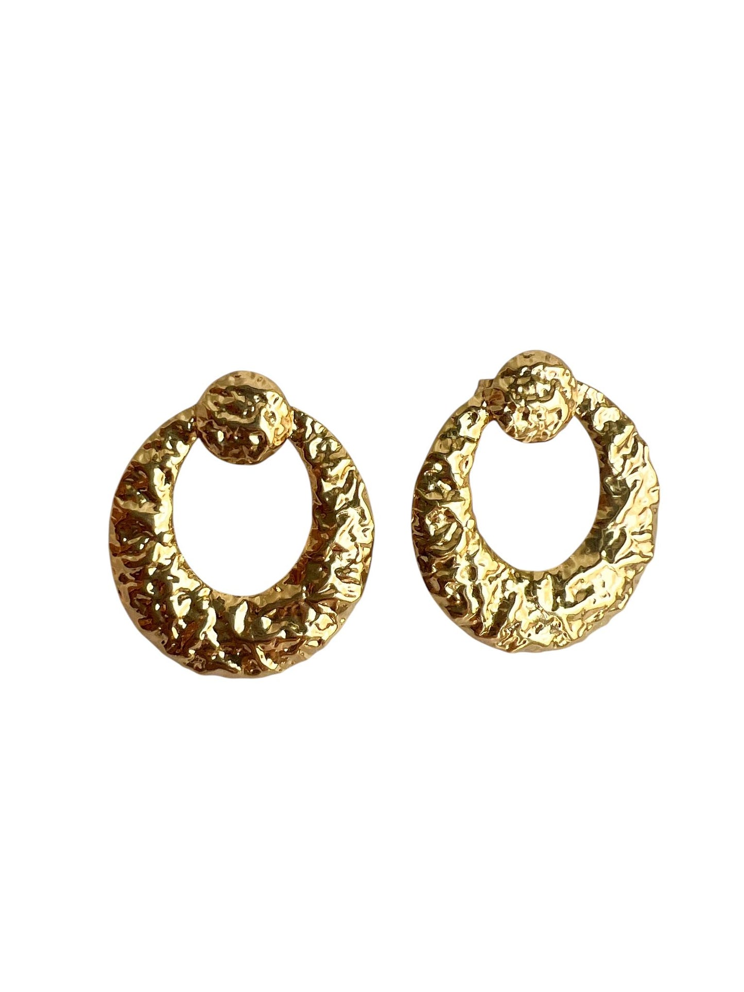 Brincos Argola Martelado