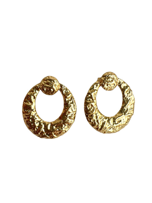 Brincos Argola Martelado