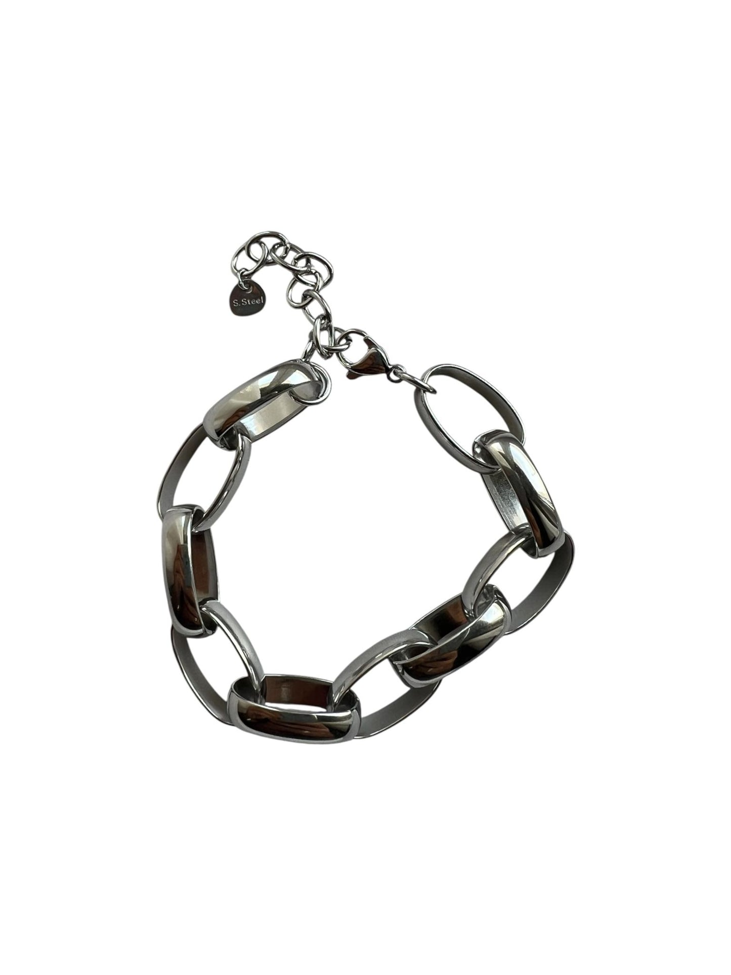 Pulseira Corrente Prateada