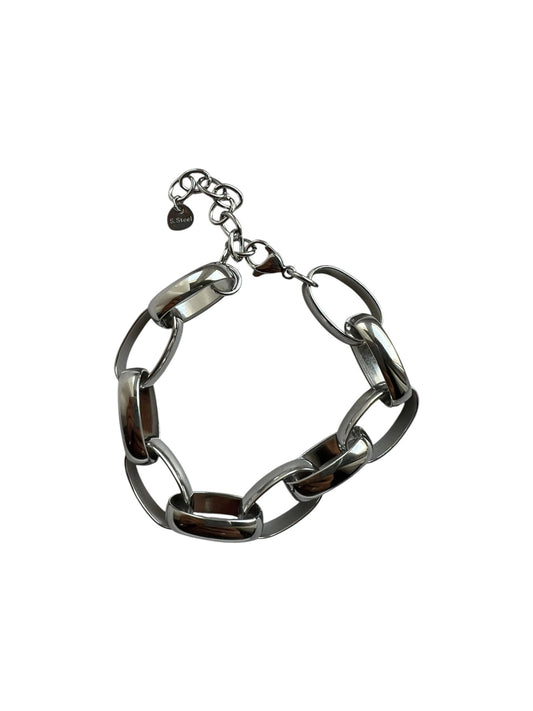 Pulseira Corrente Prateada