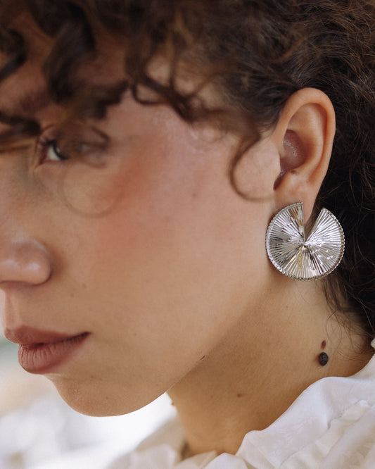 Brincos Paris Prateados